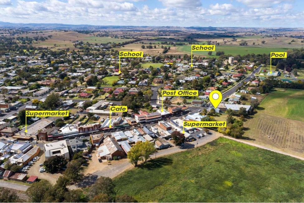 Heart Of Canowindra - Heritage Escape With A View Villa Exterior foto